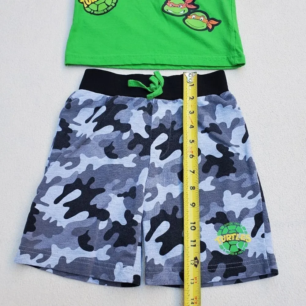 Nickelodeon Ninja Turtles tank top and shorts set Size 4T